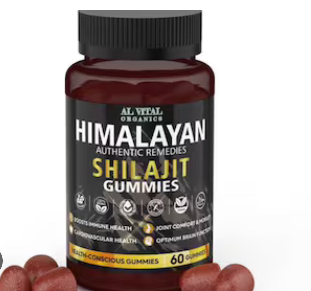Organic Himalayan Shilajit Gummies