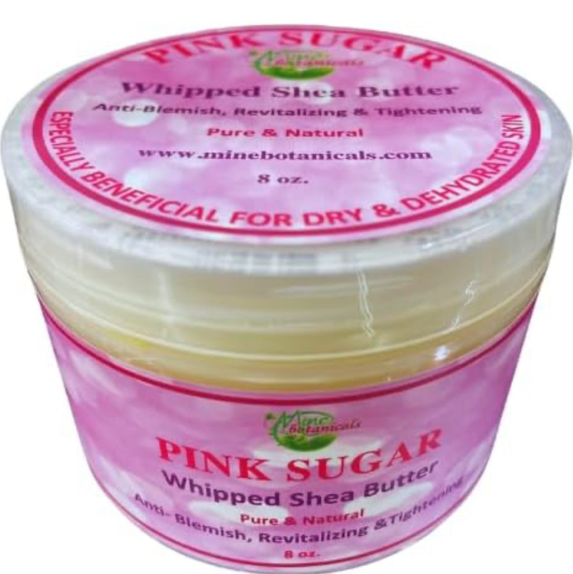 Mine Botanicals Pink Sugar Whipped Shea Butter