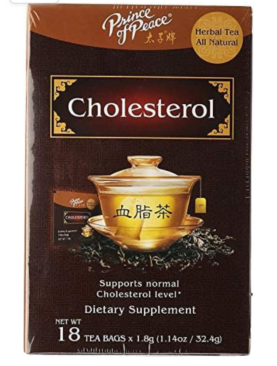 PRINCE OF PEACE Cholesterol Herbal Tea