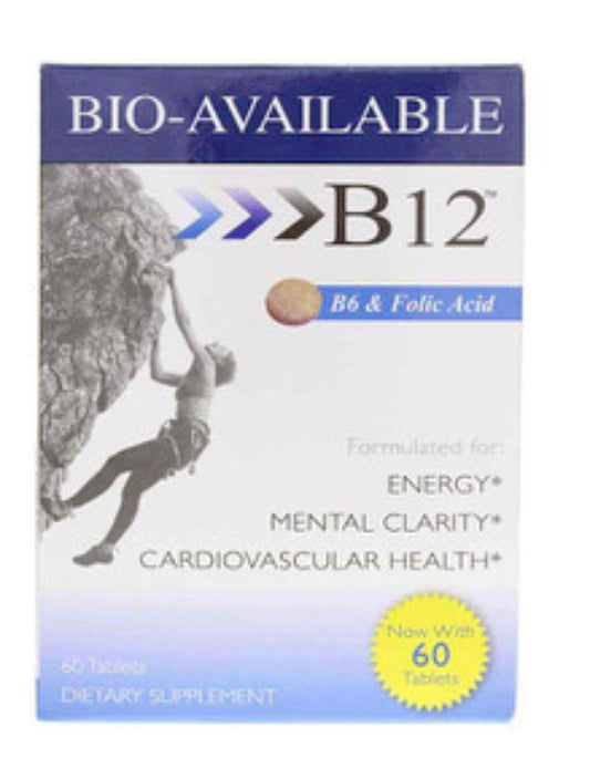 Wellgenix Bio-Available B12
60 Tablets