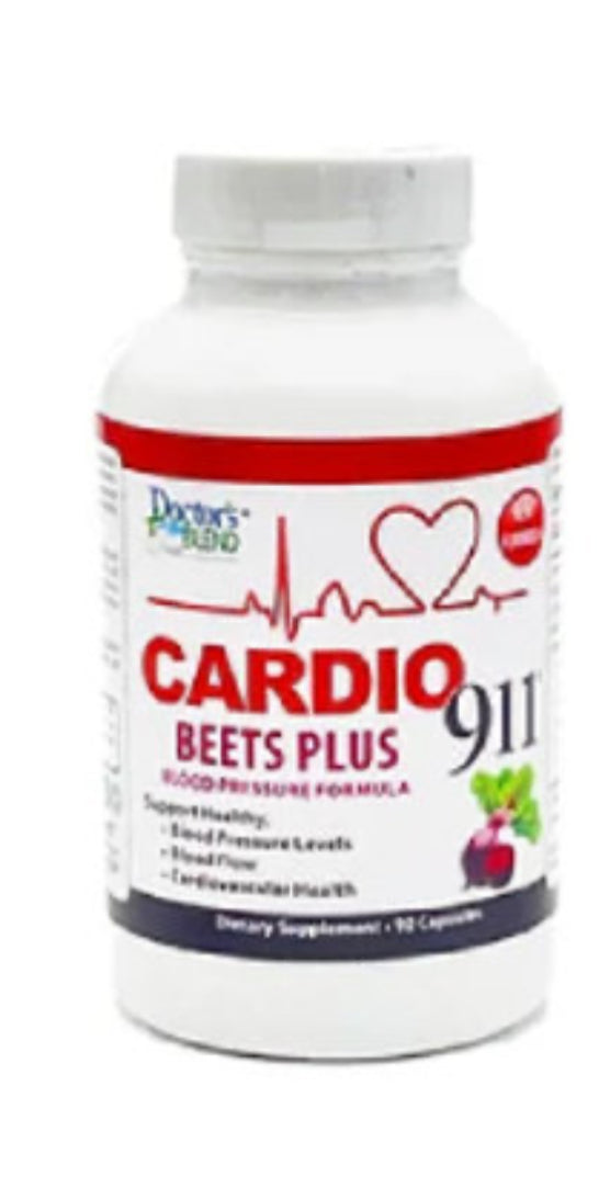 Doctor’s Blend Cardio 911 Beets Plus Blood Pressure Support Capsules