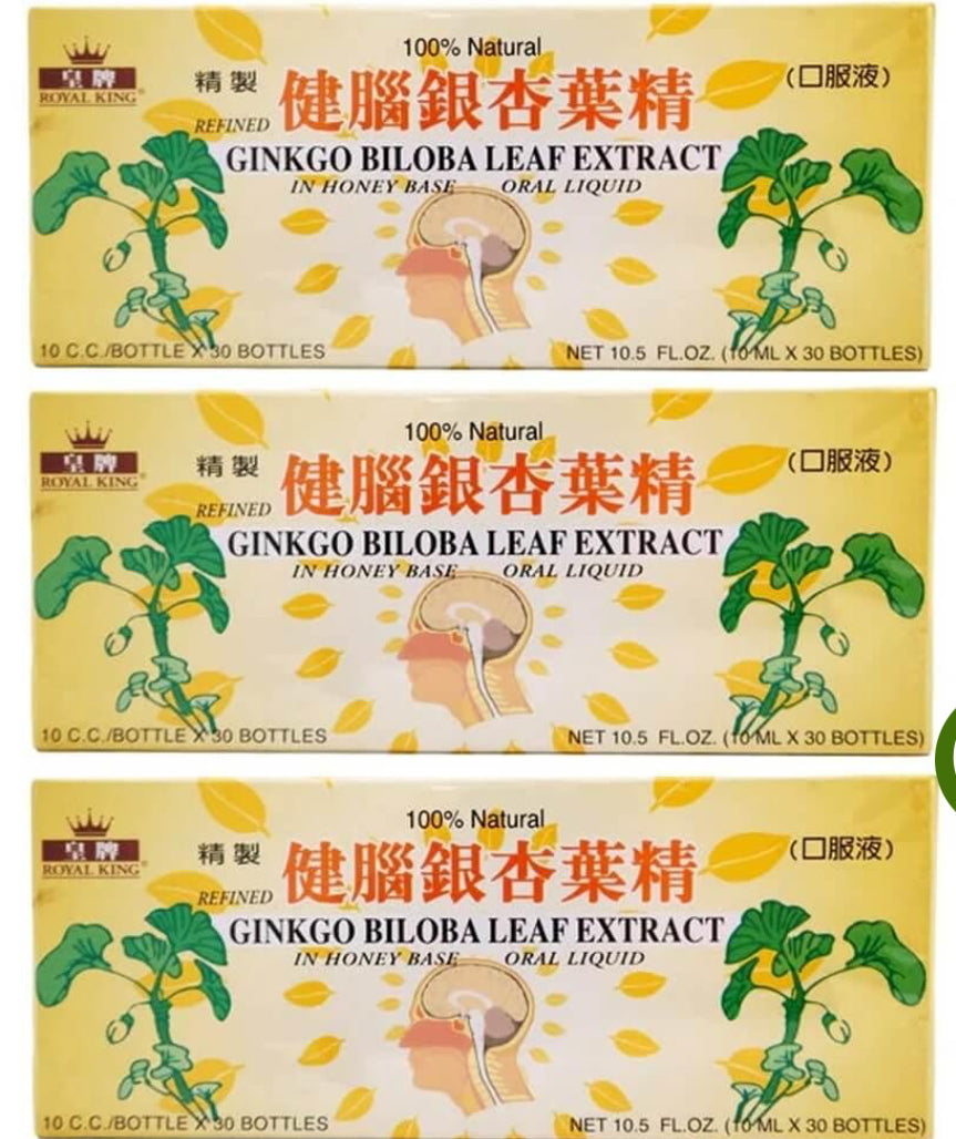 ROYAL KING Refined Ginkgo Biloba Leaf Extract in Honey Base (Oral Liquid)