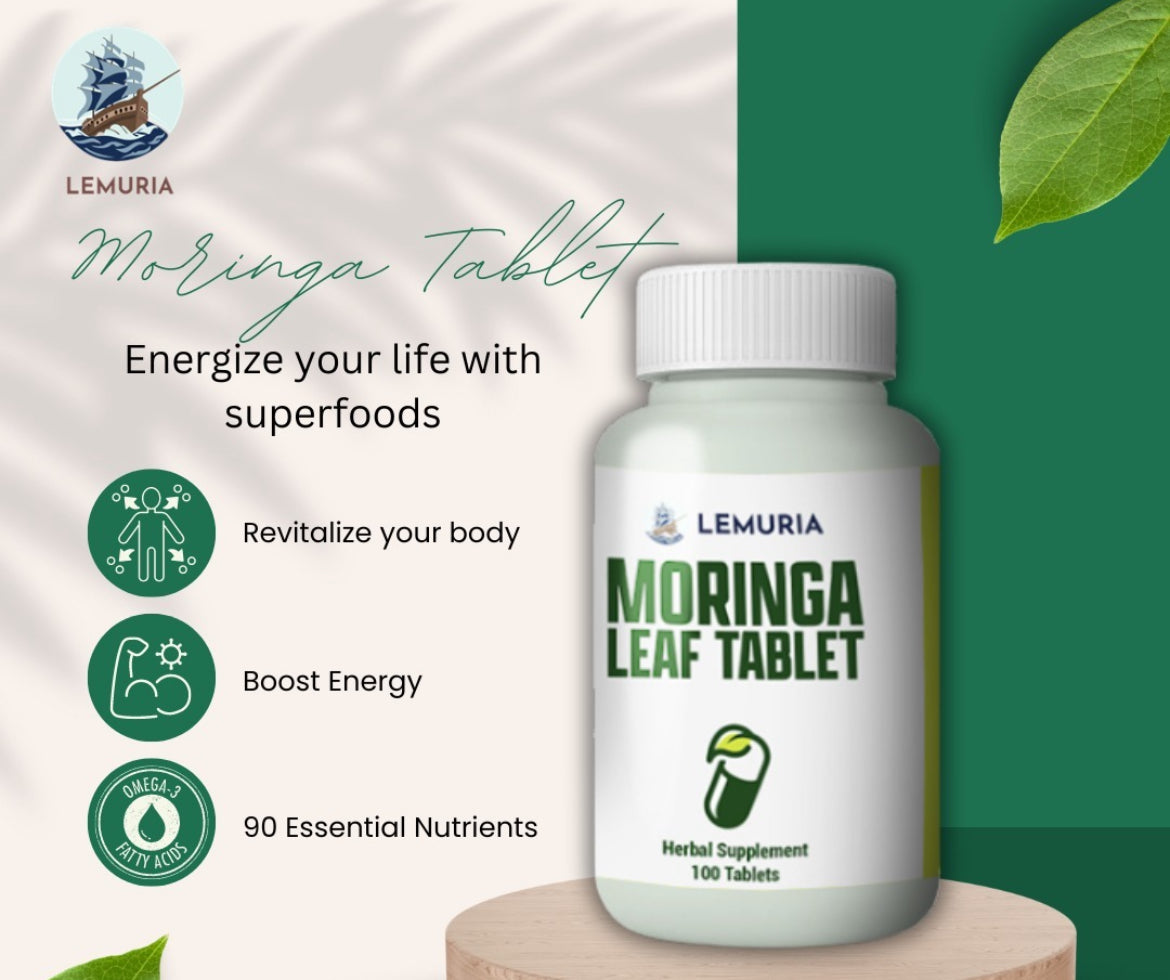 Lemuria -Moringa Leaf Tablets